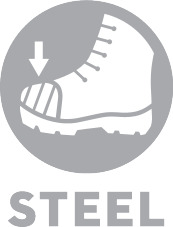 TÅSKYDD TACK VARE STÅLHÄTTA