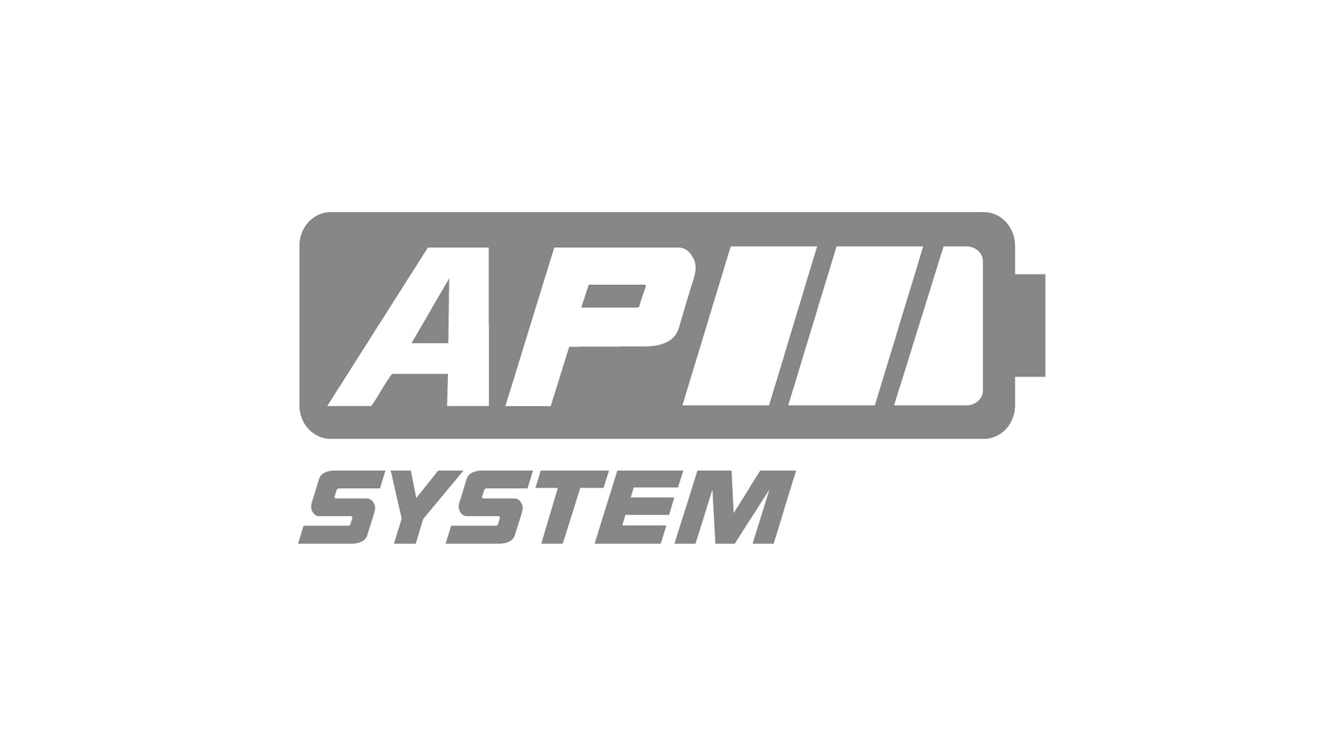 Grå batterikon för STIHL AP-system