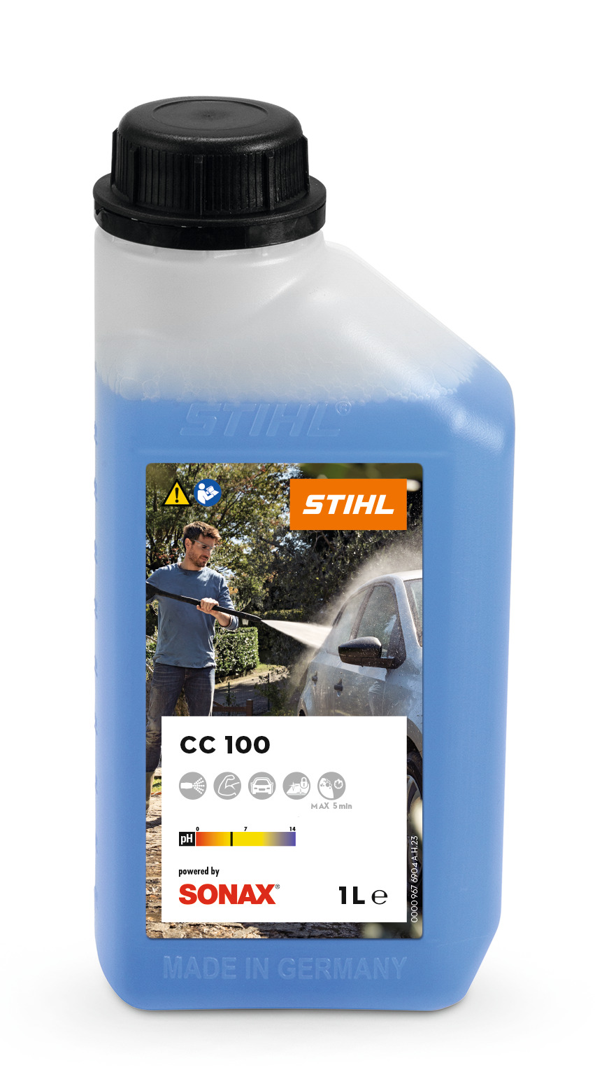 CC 100, bilschampo