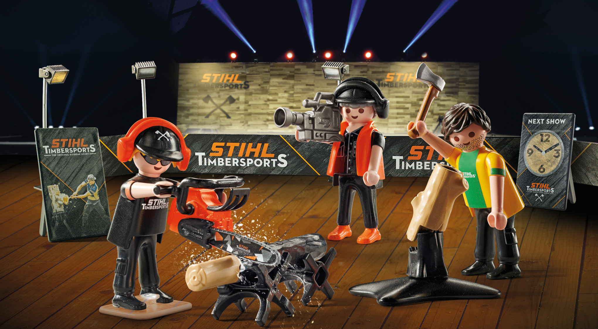 Playmobil set TIMBERSPORTS® edition